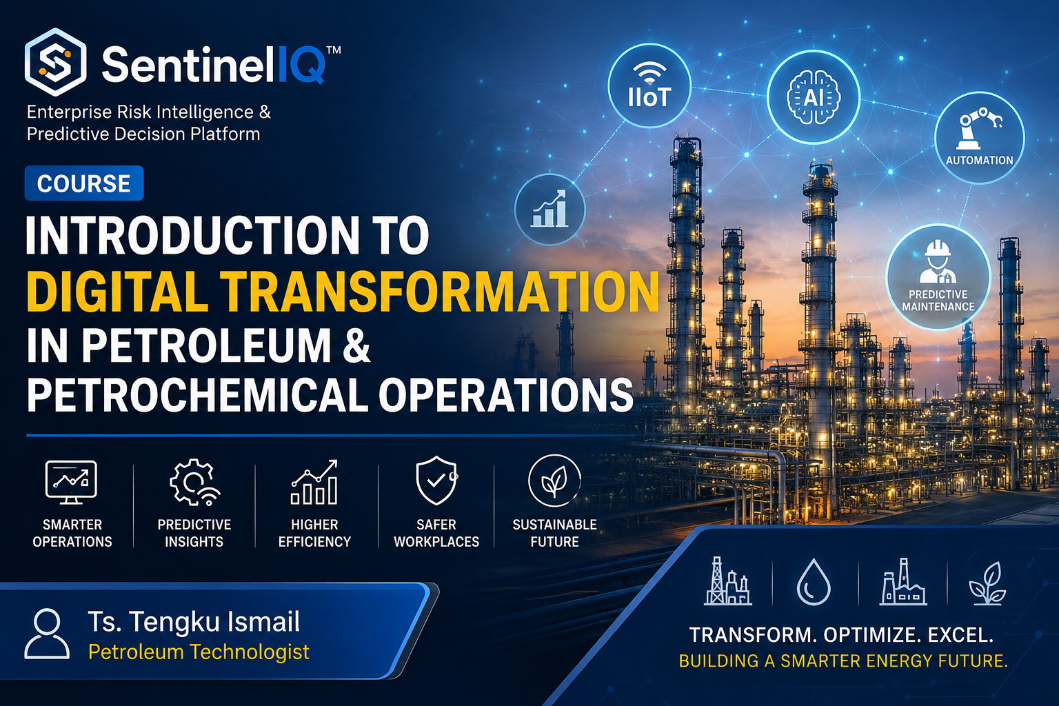 Introduction to Digital Transformation in Petroleum & Petrochemical Operations